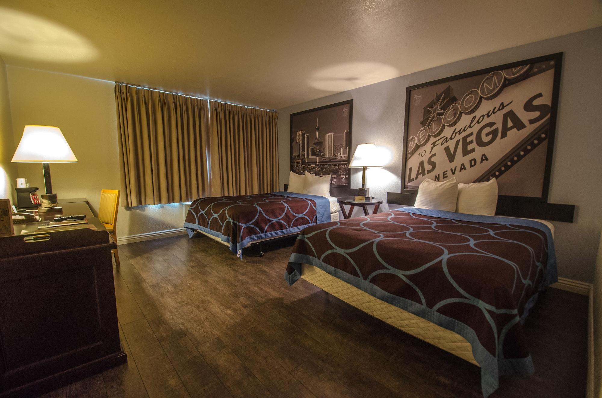 Super 8 By Wyndham Las Vegas North Strip/Fremont St. Area Eksteriør billede